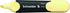 Schneider Job Pastel Highlighter, Chisel Tip, 1 + 5 mm, Black Barrel, Vanilla Ink, Box of 10