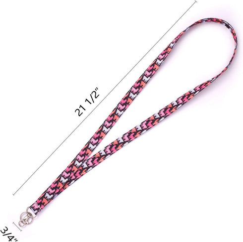 Llama Gifts Keychain ID Badge Holder Cotton Fabric Lanyard for Preschool Teacher & Coworker Gift for Her & Boss
