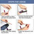 HKS 200 PCS Blue Heat Shrink Butt Connector, 16-14 AWG, Waterproof and Insulated Electrical Connectors