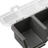 Fxzqgnh Screw Organizer Storage Container Container Suitcase Drinkable Garage with Lid Hardware Storage Box for Nuts