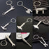 16-Piece Pretend Play Set Mini Construction Tools Keychains, Assorted Designs for Creative Play & Gifting - DIY Toy Car Keyrings by Goldengulf