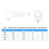 uxcell M2 Hex Socket Head Cap Self-Tapping Screw, 40Pcs M2x8mm 304 Stainless Steel, Hex Drive, Black