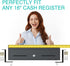 Skywin Cash Drawer Under Counter Mounting Brackets, Heavy Duty Steel for 16" Cash Registers Drawer (1)