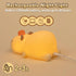 Night Light for Kids, Cute Silicone Lying Flat Capybara Nursery Light for Baby Room and Toddler, Rechargeable LED