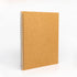 DSTELIN Blank Spiral Notebook, 10 inch x 7.5 inch, 2-Pack, Soft Cover, 100 Pages / 50 Sheets, Brown