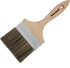 Double Thick Chip Paint Brush, 4 inch Stain Brushes for Painting Walls and Fence Staining
