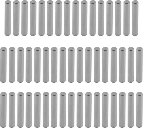 Antrader 50PCS Dowel Pins, 304 Stainless Steel Cylindrical Pin Locating Pin, 4 mm by 25 mm
