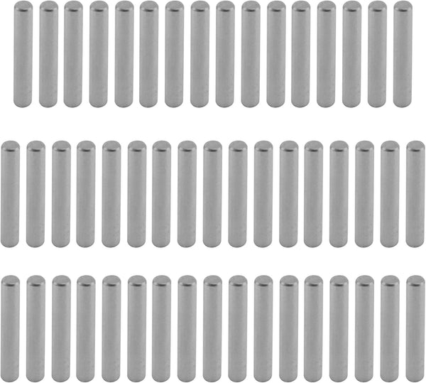 Antrader 50PCS Dowel Pins, 304 Stainless Steel Cylindrical Pin Locating Pin, 4 mm by 25 mm