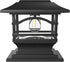Davinci Lighting Edison Solar Outdoor Post Cap Lights - 4x4 5x5 6x6