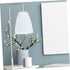 4.52X3.93X3.93In Plastic Lampshade Replacement Lightweight Lamp Shade Cover for Table Floor Pendant Lights Home