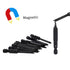 Set (10 Pack 2.3" 4, 6, 8, 10, 12 (2 Spanner Bit - Long Magnetic Heads) Spanner Fork Snake-Eye Security Screwdriver Bit