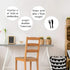Dry Erase Circle Dots, 12 Pack Whiteboard Table Stickers, Removable Wall Decals for Home School Classroom Desks