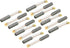 uxcell 15pcs Carbon Brushes for Electric Motor, 20mmx5mmx5mm, Replacement Repair Part for Power Tools, Hand Drill