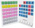 Magnetic Phonetics Back to Basics Magnet Set with Printed Board for Educational Use