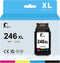 Penguin 246XL Remanufactured Ink Cartridges for Canon PIXMA MG2522 MX490 TR4520 TS3322 MX492 TS3122 MG2922 MG2520