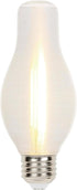 Westinghouse 5276000 Glowescent H19 Dimmable Clear Spun-Satin LED Light Bulb, 6.5W (60W Equivalent)