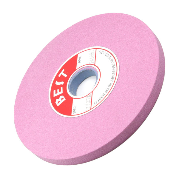 Utoolmart Bench Grinding Wheels, Chrome Corundum 100 Grit for Surface Grinding, Sharpening Hard Alloy Tools
