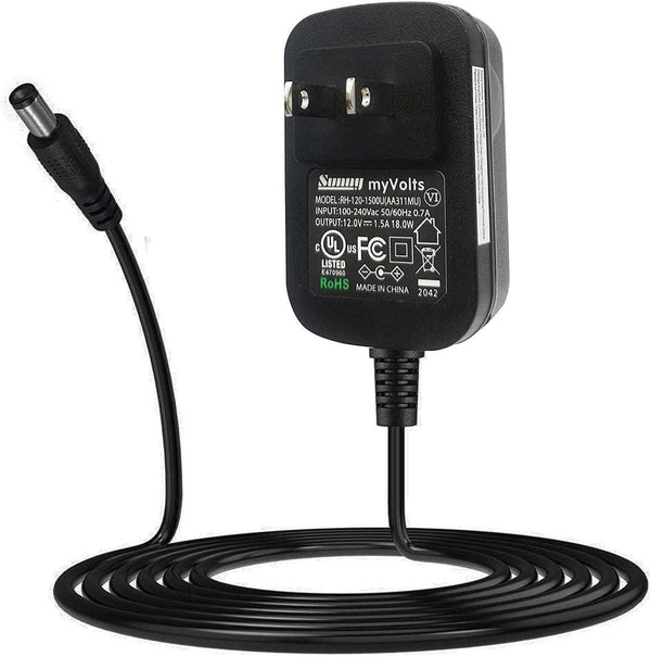 MyVolts 12V Power Supply Adaptor Compatible with Medela Freestyle, 920.7047 Breast Pump -