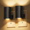 Brightown 2 Pack Night Lights Plug Into Wall, Modern Night Light with