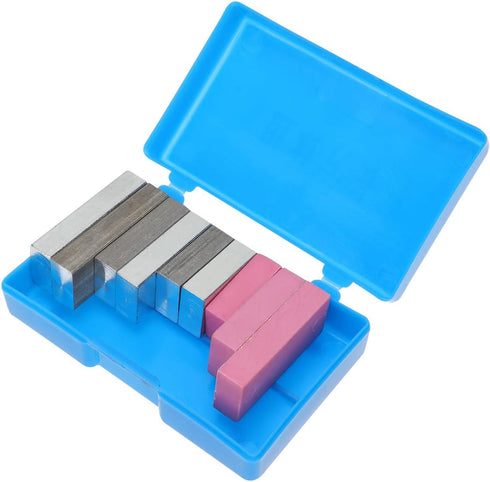 9pcs Laboratory Apparatus Iron Block, Aluminum Block Density Block, Cuboid Group Metal