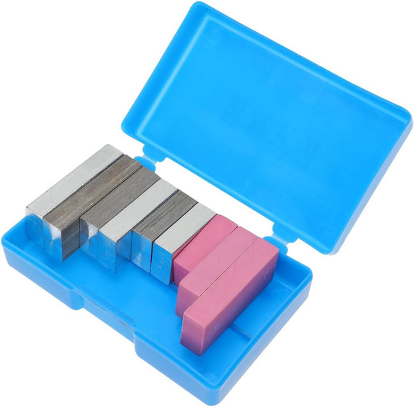 9pcs Laboratory Apparatus Iron Block, Aluminum Block Density Block, Cuboid Group Metal