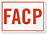 SmartSign "FACP" Sign | 10" x 14" Plastic