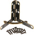 20pcs Hinge Hardware Accessories, 90 Angle Support Spring Hinge for Small Jewelry, Wine Case, Watch Box