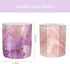 WAVEYU Pen Holder for Desk, Cute Ceramic Pencil Holder, Pen Cup Marker Holder Makeup Brush Holders, Desk Accessories & Workspace Organizers for Home, School & Office, Purple Marble by WAVEYU