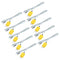 10pcs K Type Thermocouple Mini Connector Temperature Sensor Probes Fiberglass 3.3ft -50 to 400°C (-58 to 752°F) -