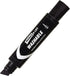 Marks A Lot Jumbo Black Washable Marker, Chisel Tip, 1 per Pack, 4 Packs, 4 Markers Total (24158) by Marks-A-Lot