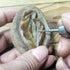 ?????? ???? 30 Pcs Needle Shape Diamond Burr Set for Rotary Tools, 1/8'' Shank for Stone Carving (Size: 1mm-3mm)