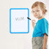 PTY Magnetic Dry Erase Board 8.5" x 11" with Magnetic Marker and 2 Magnets - Small Whiteboard for School Locker,