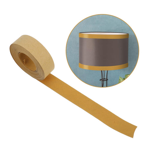 5m Self Adhesive Lampshade Edge Tape Flexible Cloth Strips for Lamp Shade Repair and Replacement for Table and Floor