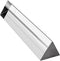 Amlong Crystal 4 inch Optical Glass Equilateral Prism for Teaching Light Spectrum Physics and Photography