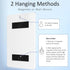 Chore Chart for Kids, Dry Erase Chore Board with 10 Sliders, Magnetic Marker, To Do List Checklist for Fridge, 2 Pack
