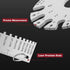 ARCCAPTAIN Wire Gauge Measuring Tool, Stainless Steel Metal Gauge Thickness Tool for Welding Material Measurement