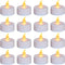 Nancia 100PACK Flameless LED Tea Lights Candles, Realistic and Bright Flickering Long