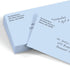 LUXPaper #9 Slimline Invitation Envelopes | 3 7/8" x 8 7/8" | Baby Blue | Peel & Press | 80lb. Text | 50 Qty