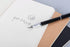 newestor Set of 3 A5 Dotted Notebook/Travel Journal, 5.5 x 8.25, 120 Sheets/240 Pages, Black/White/Kraft Brown