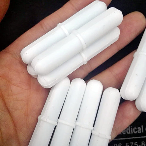 Magnetic Stirrer Stir Bar, PTFE Magnetic Mixer Stir Bars (9X45mm, with Ring Shape, 10PCS)