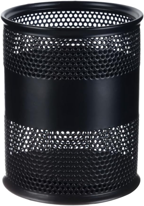 M&G Pencil Cup Holder, Mesh Pen Organizer for Desk, 1 Pack (Black)