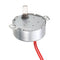 Synchronous Gear Motor, AC 24V, 1.4-1.7RPM 50-60Hz D Shaft CCW/CW, 4W Electric Motor for Turntable