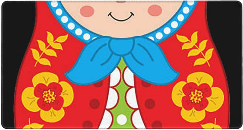 Hwxzupm Russian Nesting Dolls Gaming Mouse Pad Large 16x29.5 Inch - Non-Slip Desk
