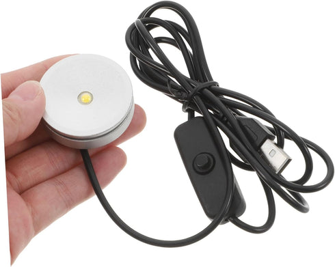 3w Closets OSALADI Led Diffuser Lamp USB-Powered Soft Lighting for Cabinets and Desks Versatile Portable Design Angle