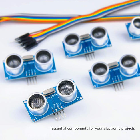 5PCS HC-SR04 ELEGOO Ultrasonic Module Distance Sensor Compatible with Arduino UNO MEGA Nano Robot XBee ZigBee