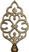 Paykoc Imports Decorative Metal Finial Top Threaded Top Lock for Upright Style Table Lamps