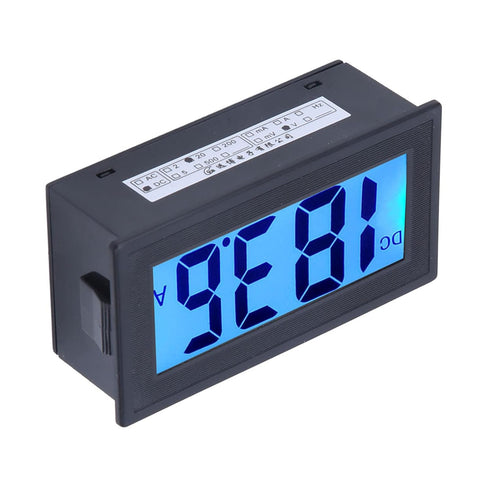 YB5135DB Digital Voltage Testers Mini DC Voltmeter with Blue Backlight LED Panel for AC100-240V