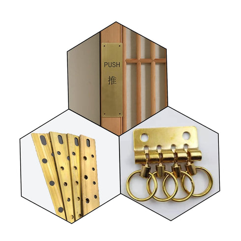 1/12" x 1" x 10" Brass Flat Bar, 12 Gauge Metal Sheet Stock for Crafts, Models, Repairs (2 * 25 * 250mm)