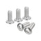 uxcell #6-32x3/8" Button Head Socket Cap Screws, 50pcs 304 Stainless Steel Hex Bolts Fasteners