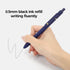 Ddaowanx 12 Pcs 0.5mm Quick Dry Black Ink Gel Pens, Fine Point Smooth Writing for Office and School Supplies